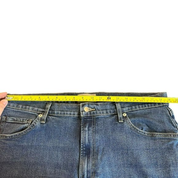 Everlane the Original Cheeky Mid Wash Straight Leg Jeans Womens 34 Crop - Picture 3 of 5